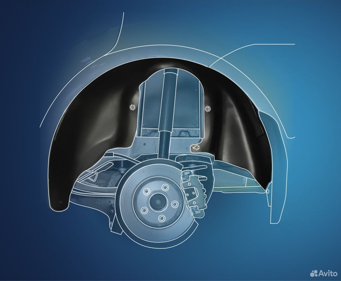 Подкрылки на daewoo Matiz