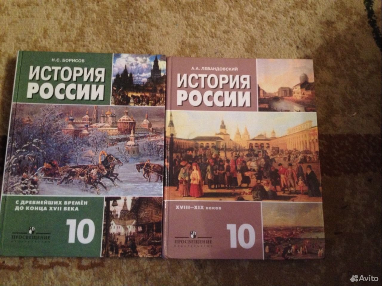 учебник история россия 10 класс борисов