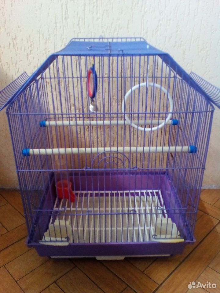 Продам клетку для попугая или канареек купить на Зозу.ру - фотография № 1