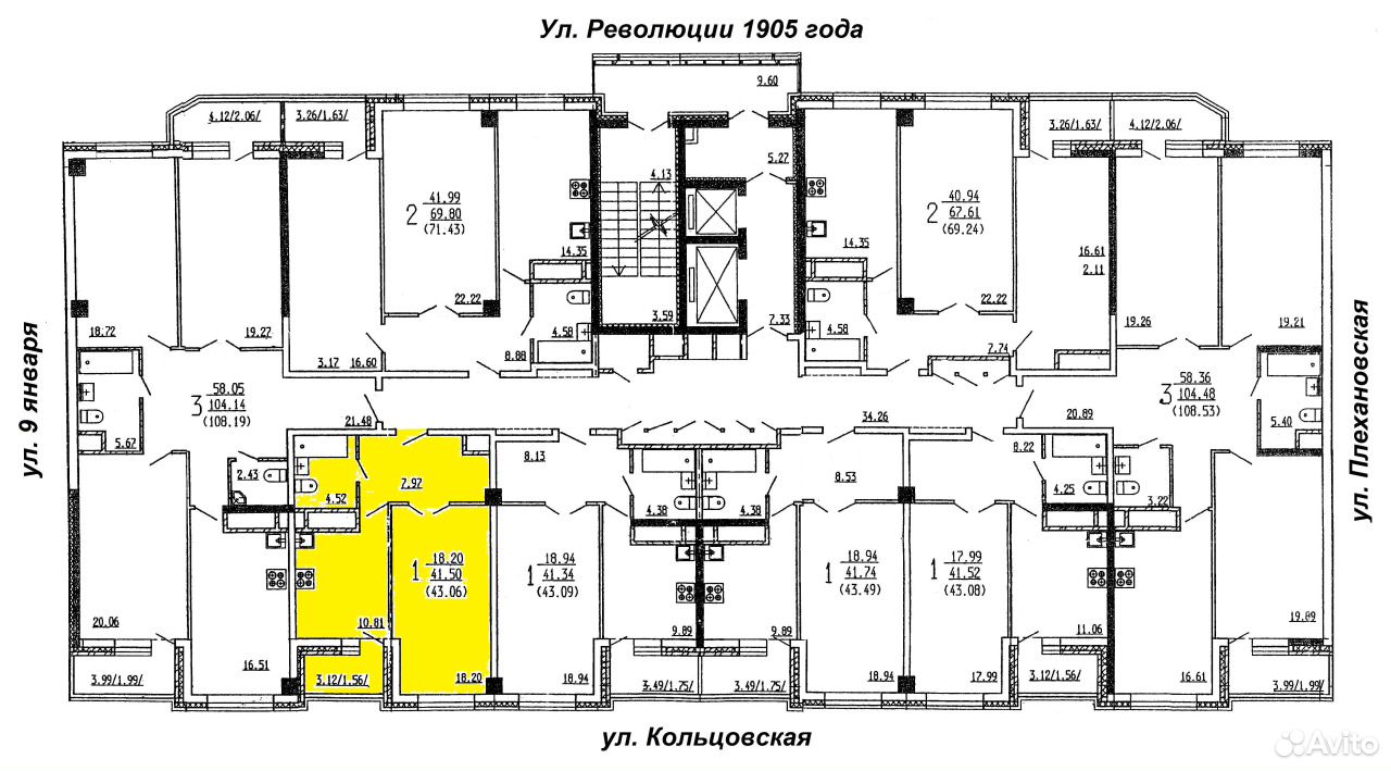 Купить Квартиру В Воронеже Ул 1905 Года