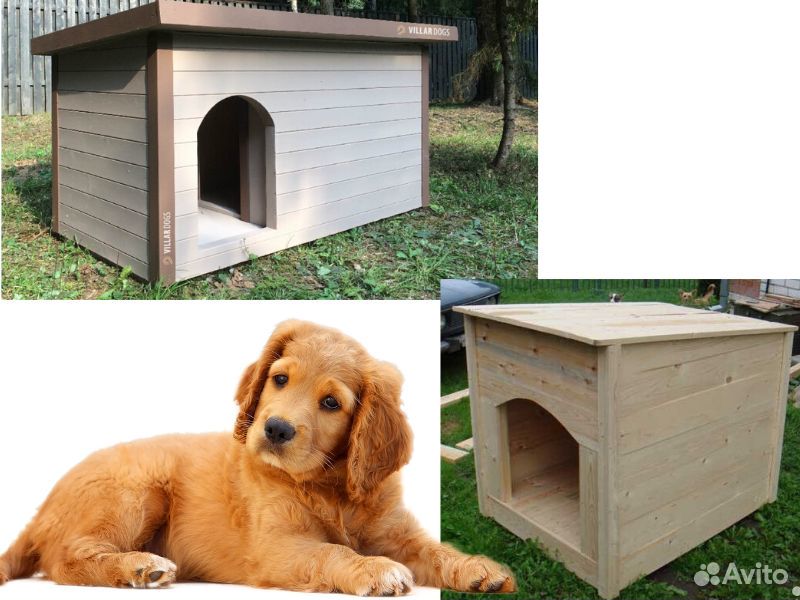 Будка для собаки дворняжки, деревянные стены 2х2 купить на Зозу.ру - фотография № 8
