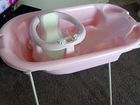 Детская ванночка + сиденье для купания объявление продам