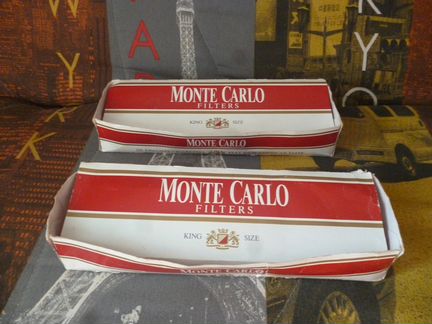 Блок-коробка от сигарет Монте Карло