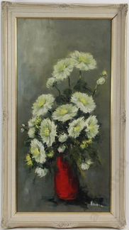 Цветы натюрморт Ursula Hanna Dreesen Dresden 1950