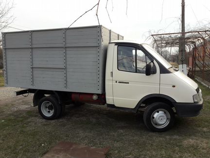 ГАЗ ГАЗель 3302 2.4 МТ, 2001, фургон