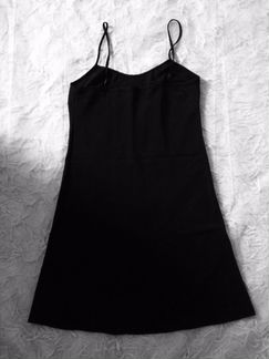 Женская нижняя сорочка черная