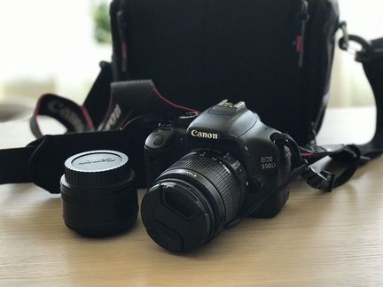 Canon 550d + объектив 50 mm