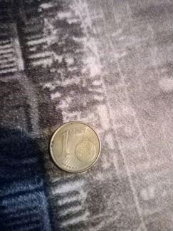 Монетка 1 euro cent