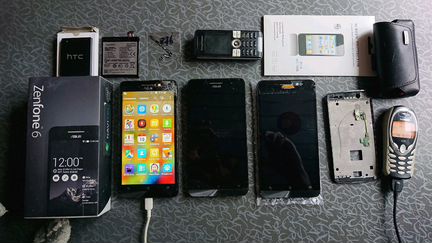 Asus zenfone 6, Alcatel, HTC, SAMSUNG, Siemens (за
