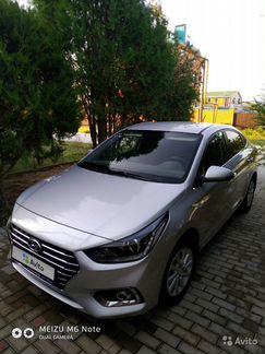 Hyundai Solaris 1.6 AT, 2017, седан