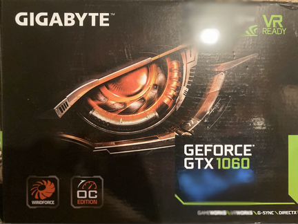Видеокарта GeForce gtx 1060 3g gigabyte