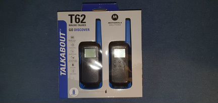 Рация Motorola Talkabout T62 Blue/Black (2 штуки)