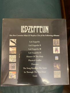 Полный комплект дисков Led Zeppelin в оригинальном