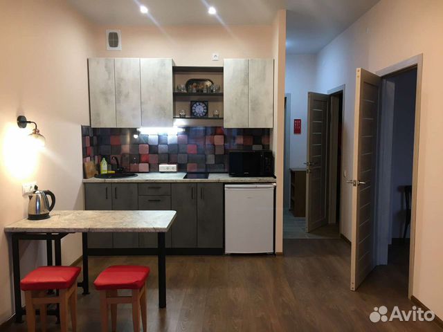 

Квартира-студия, 45 м², 2 кровати