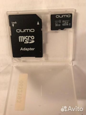 Карта памяти microsdhc 16GB