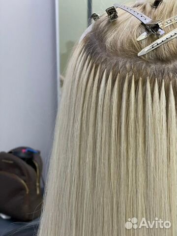 Холодное наращивание волос