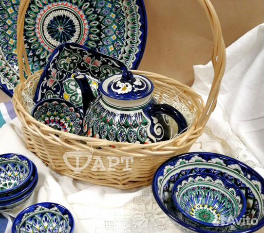 Посуда узбекская керамическая 