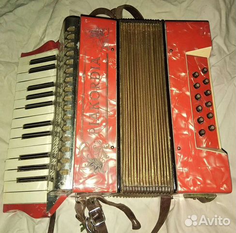 Аккордеон piakordia довоен.трофей редкость