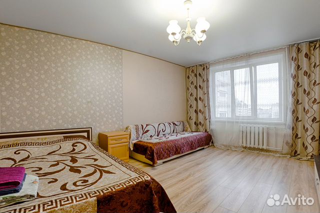 

1-к. квартира, 40 м², 2 кровати