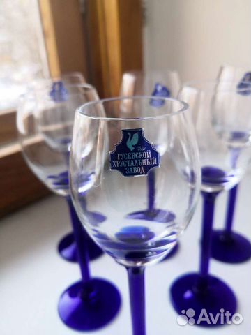 Хрустальные бокалы Гусь Хрустальный