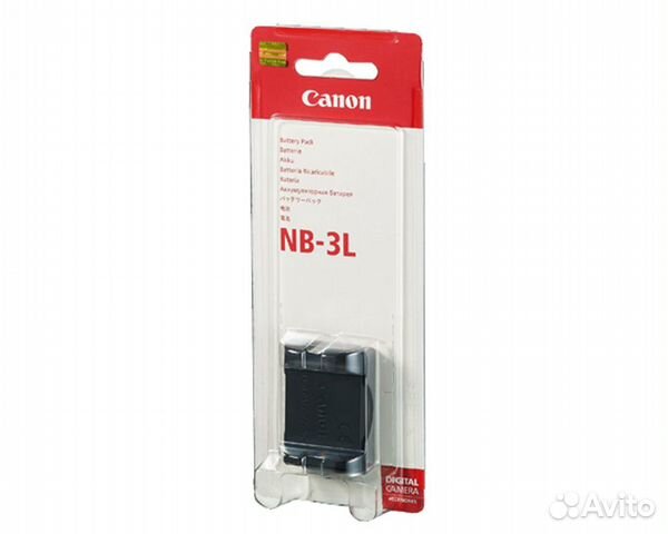 Аккумулятор для Canon NB-3L новый
