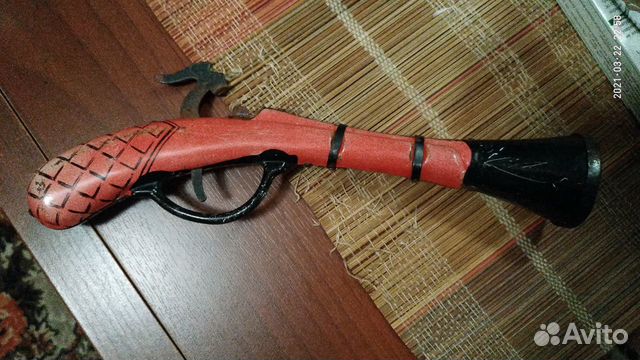 Пистолет игрушка СССР. Пиратский