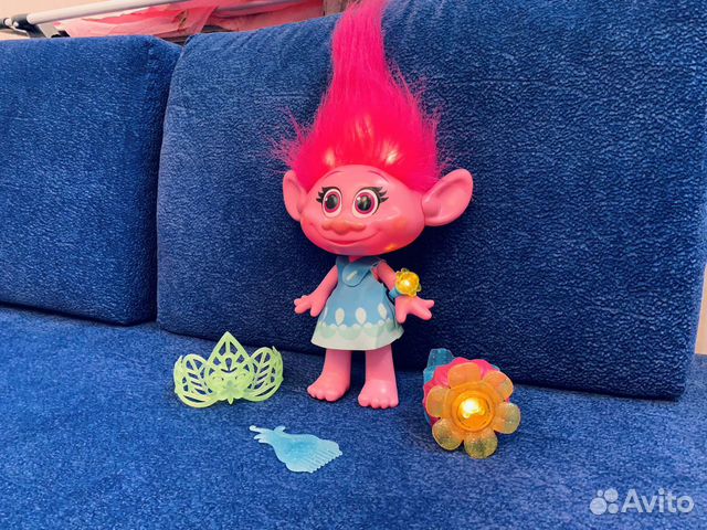 Trolls поющая Поппи (Розочка)