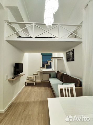 

Квартира-студия, 24 м², 2 кровати