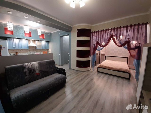 

Квартира-студия, 45 м², 2 кровати