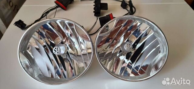 Рефлекторы оригинальные обеих фар golf 6