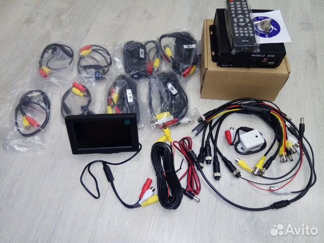 Комплект видеонаблюдения для автошкол
