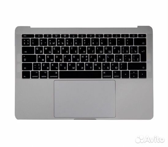 Топкейс Macbook Pro 13 Retina A1708 Space Gray