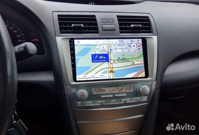 Магнитола Toyota Camry 40 Антирадар блютуз