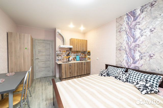

Квартира-студия, 30 м², 1 кровать