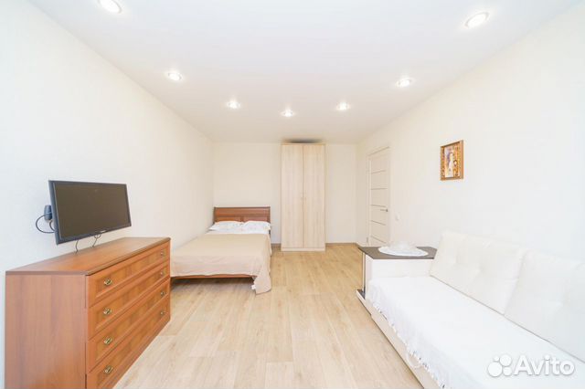 

1-к. квартира, 40 м², 2 кровати