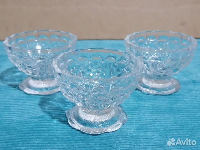 Креманки для мороженого хрусталь