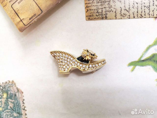 Брошь, винтаж, St. John, Америка/ США, 80е