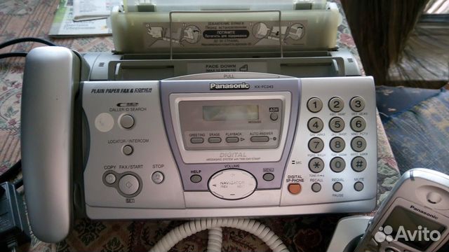 Факс Panasonic KX-FC243RU