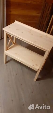 Этажерка из дерева