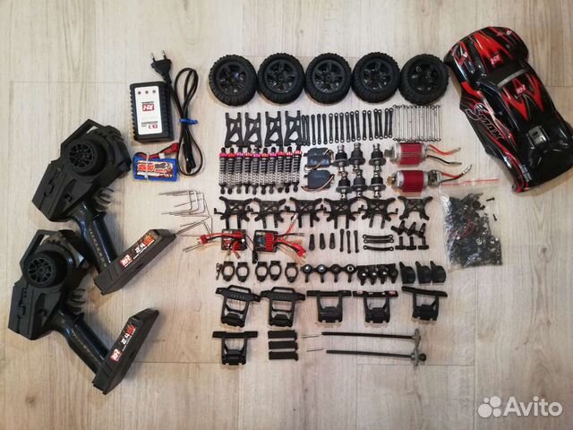 Запчасти, тюнинг на remo hobby smax 1/16, ремонт