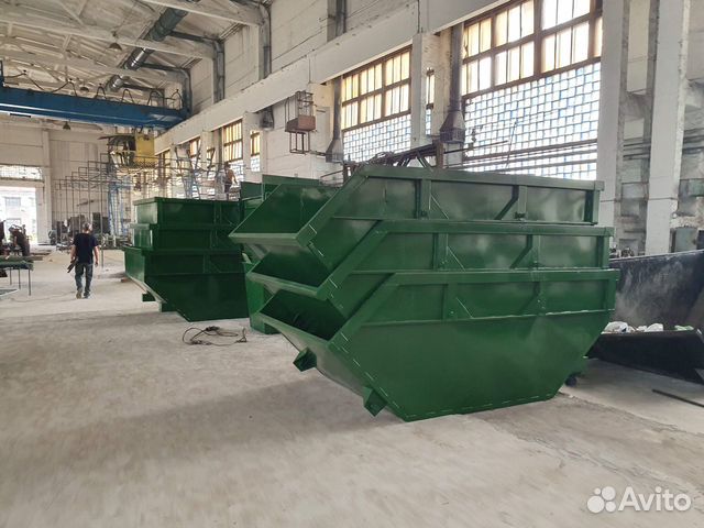 Мусорные контейнеры 8м3 / Бункера для мусора 8 куб