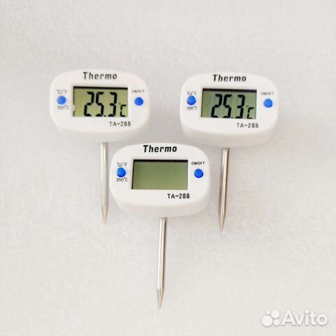 Термометр электронный та-288 со щупом