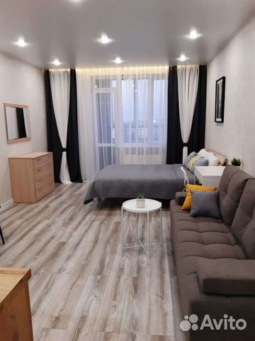 

Квартира-студия, 34 м², 2 кровати