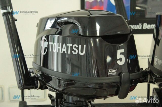Tohatsu MFS 5 DS в наличии Мотор лодочный новый