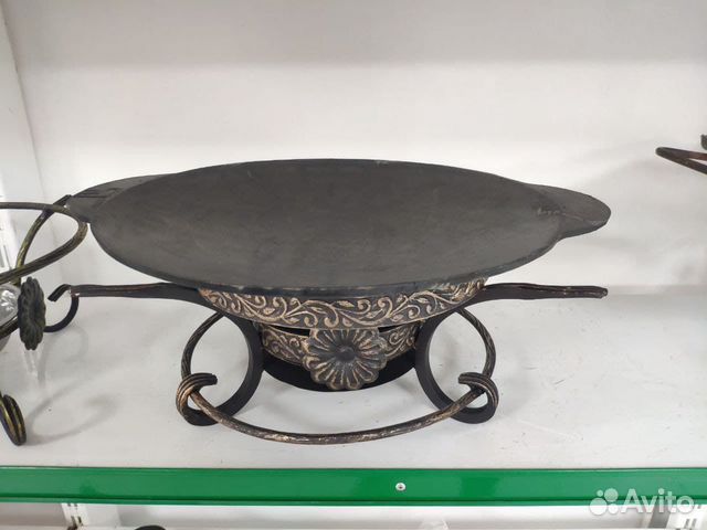 Садж сковорода чугунная подарок