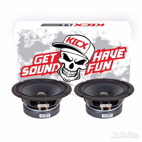 Динамики автомобильные 16 см. Kicx LL 6.5 v2