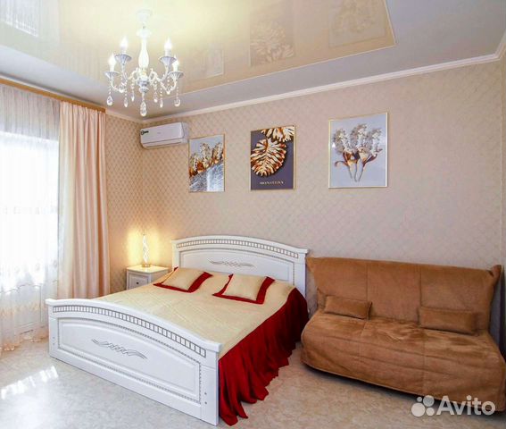 

1-к. квартира, 44 м², 3 кровати