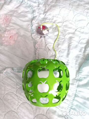 Светильник новый зелёный яблоко