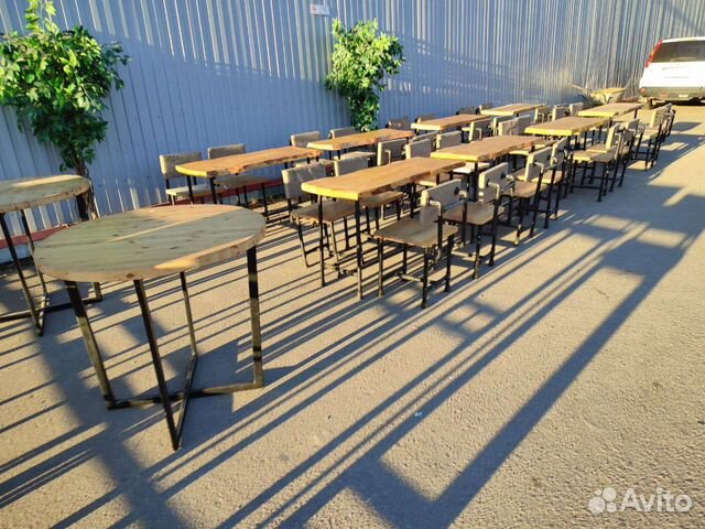 Столы стулья лофт