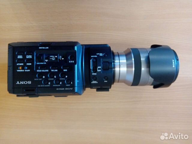 Видеокамера sony с объективом sony